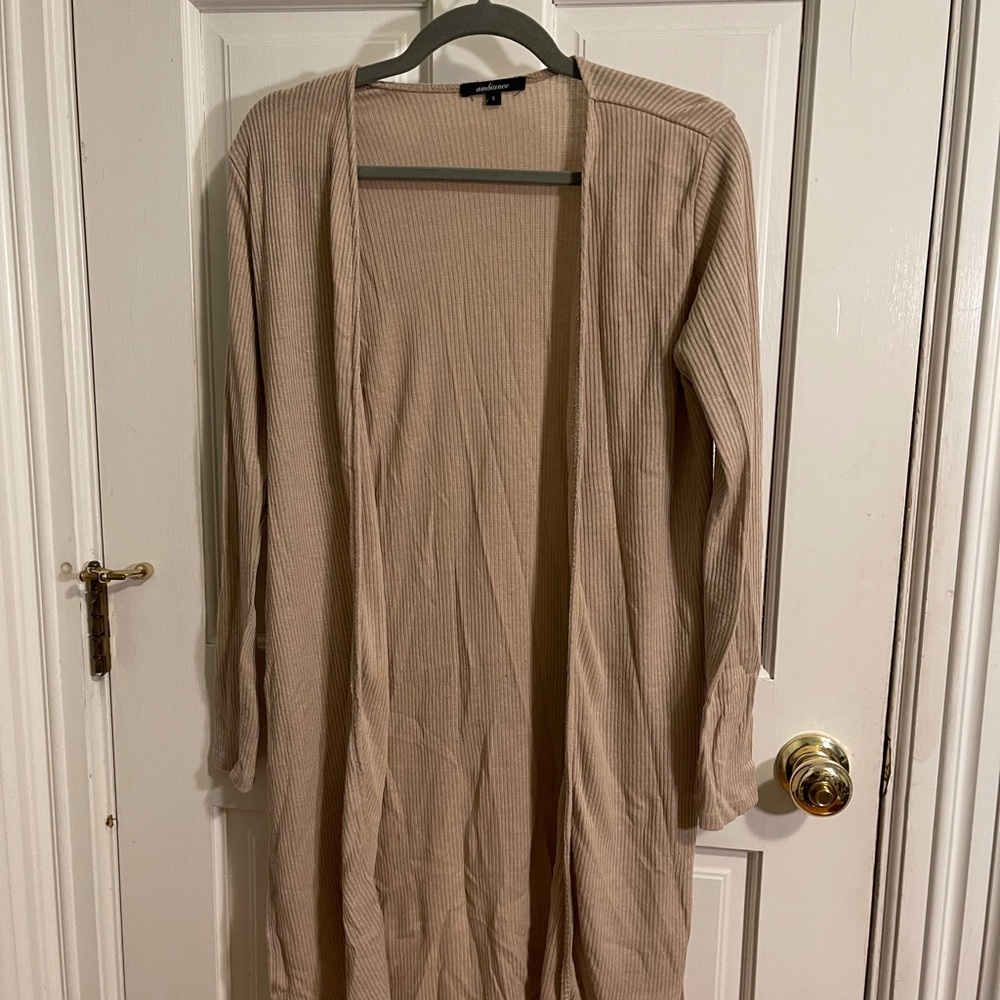 Tan Cardigan